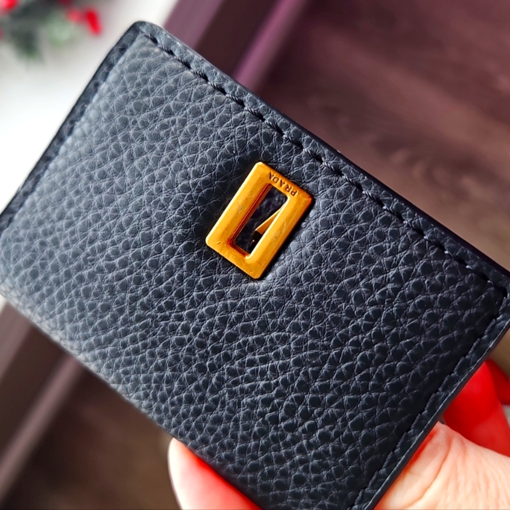 Prada luggage tag